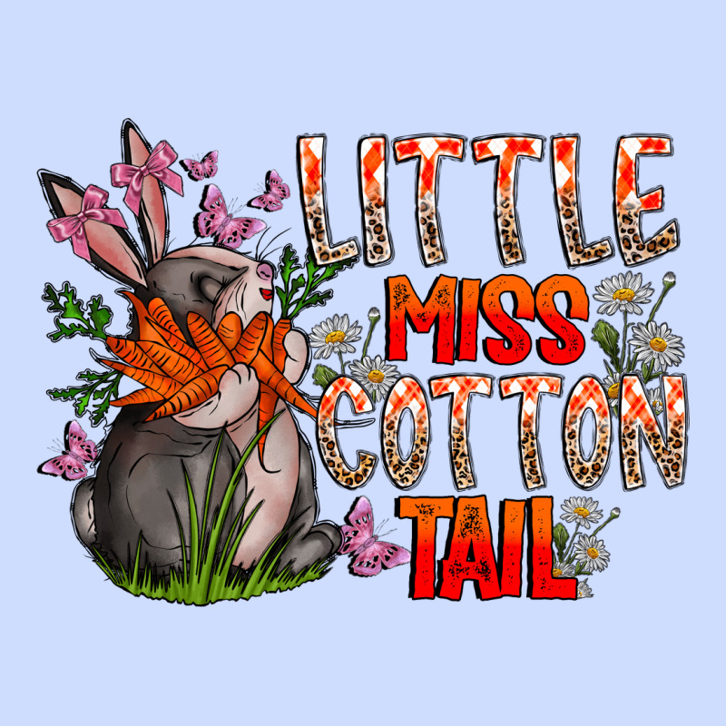 Little Miss Cotton Tail Urban Heavy Tee by CowhideDigitalArt | Teevron