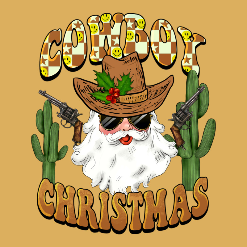Cowboy Christmas Santa Premium Hoodie by BarkalooDesign | Teevron
