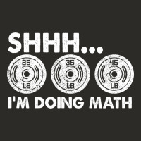 Shhh I'm Doing Math Gym Funny Bodybuilding Weightlifting Humor Quote Heavy Core Tee | Teevron