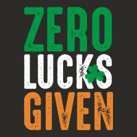 Zero Lucks Given Funny St Patricks Day Joke Quote Lucky Shamrock Irela Heavy Core Tee | Teevron