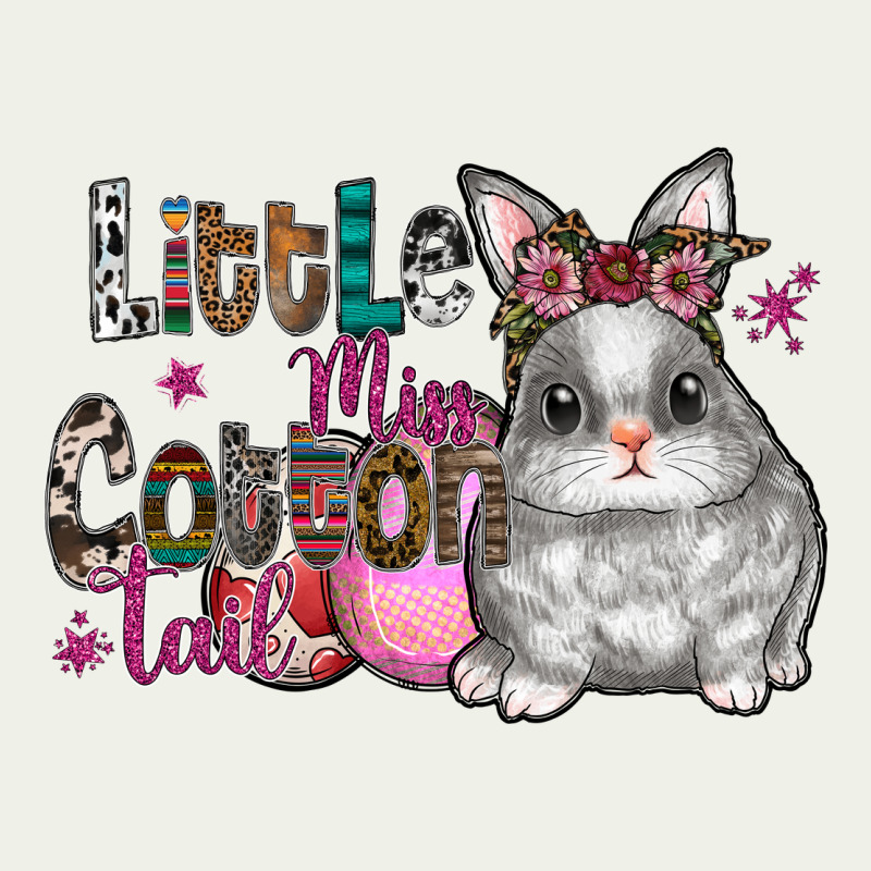 Little Miss Cotton Tail Urban Heavy Tee by CowhideDigitalArt | Teevron