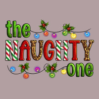 The Naughty One Christmas Vintage Hoodie | Teevron