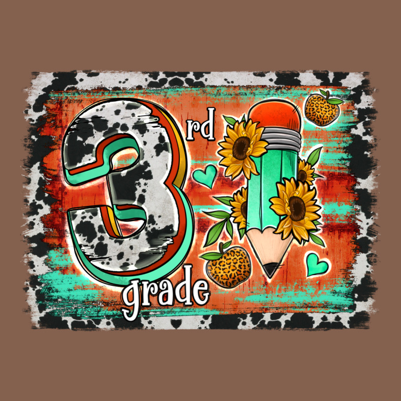 Western Back To School 3rd Grade Zipper Hoodie by Jasminsmagicworld | Teevron