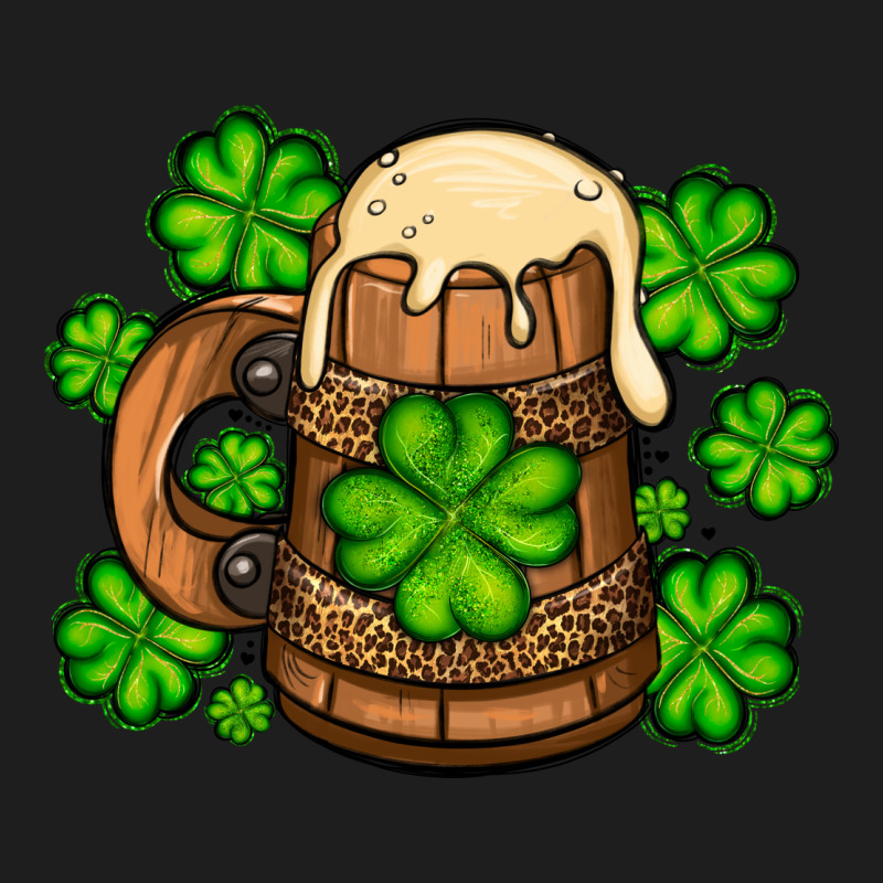 St. Patrick's Beer And Shamrock Classic Tee by OliviaCreatesArt | Teevron