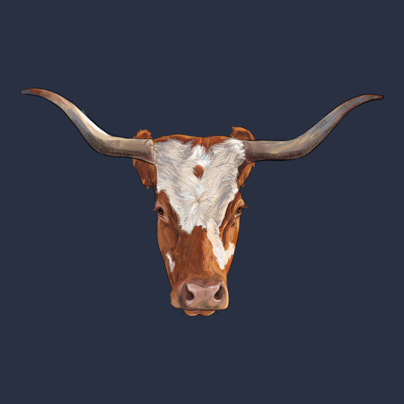 Longhorn Cow Head Heavyweight Sweatshirt by RanaPortraitStore | Teevron