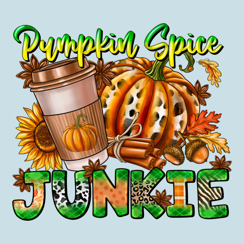 Pumpkin Spice Junkie Ladies Tee by CowhideDigitalArt | Teevron