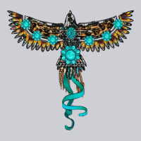 Turquoise Thunderbird Heavyweight Sweatshirt | Teevron
