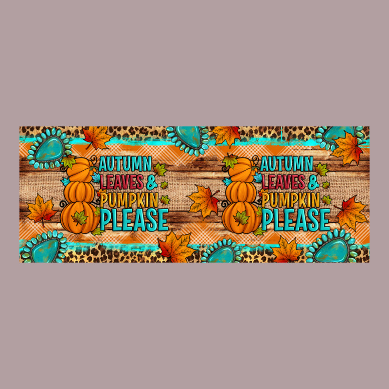 Autumn Leaves And Pumpkin Please 11 Oz Mug Vintage Hoodie by Artiststas | Teevron