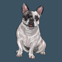 White Black French Bulldog Urban Heavy Tee | Teevron