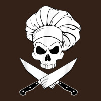 Chef Skull And Crossbones Knives Halloween Heavy Core Tee | Teevron