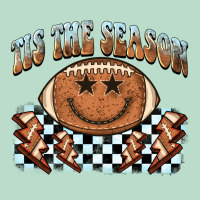 Tis The Season Football Smiley Face Premium Hoodie | Teevron