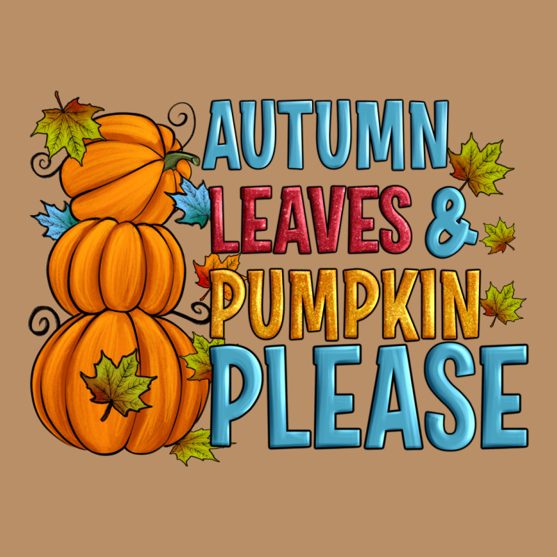 Autumn Leaves And Pumpkin Please Vintage Hoodie by Artiststas | Teevron