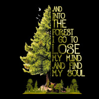 Into The Forest Hiking Tree Heavy Core Tee | Teevron