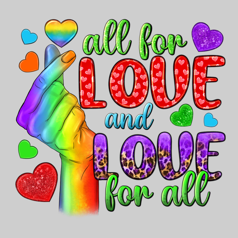 Western All For Love And Love For All Premium Tee by BundleAndBundleShop | Teevron