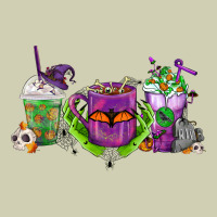 Halloween Coffee Cups Heavy Core Tee | Teevron