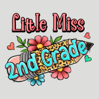 Little Miss Second Grade Zipper Hoodie | Teevron