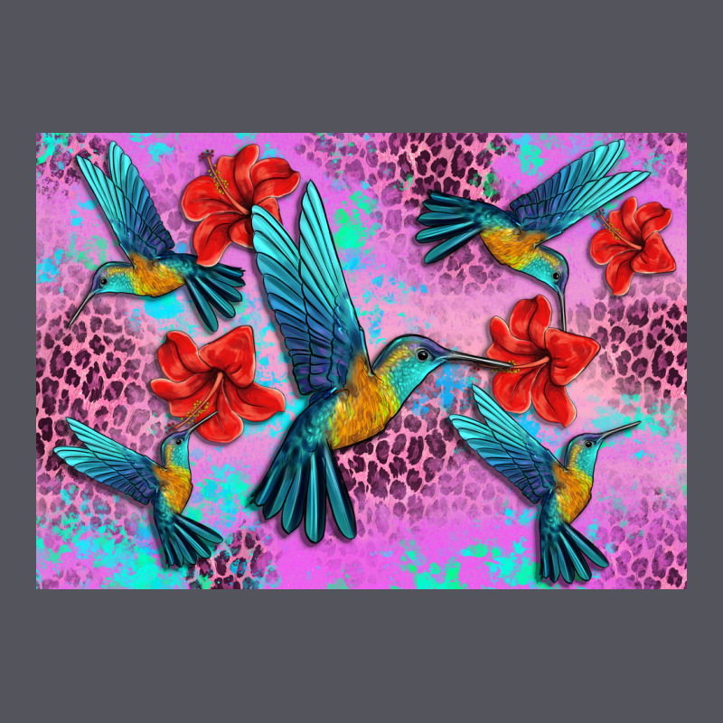 Flower Hummingbird Vintage Hoodie by Artiststas | Teevron