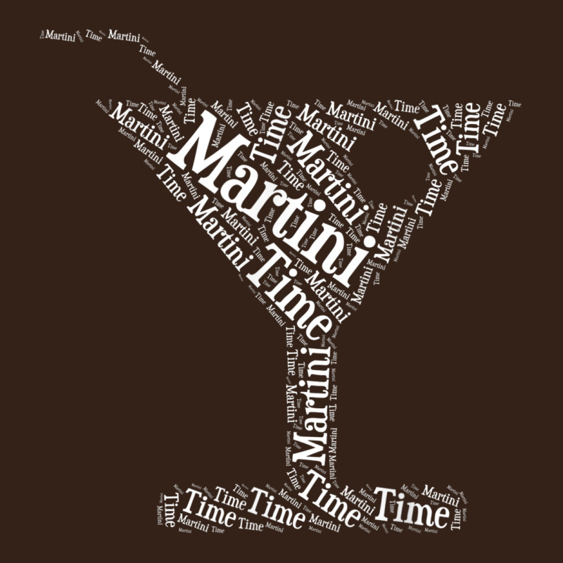 Martini Time Word Cloud Happy Hour Drink Heavy Core Tee by linhVisuals | Teevron