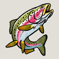 Rainbow Trout Fishing Trout Fisherman Angling Fan Heavy Core Tee | Teevron