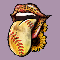 Softball Tongue Heavyweight Hoodie | Teevron