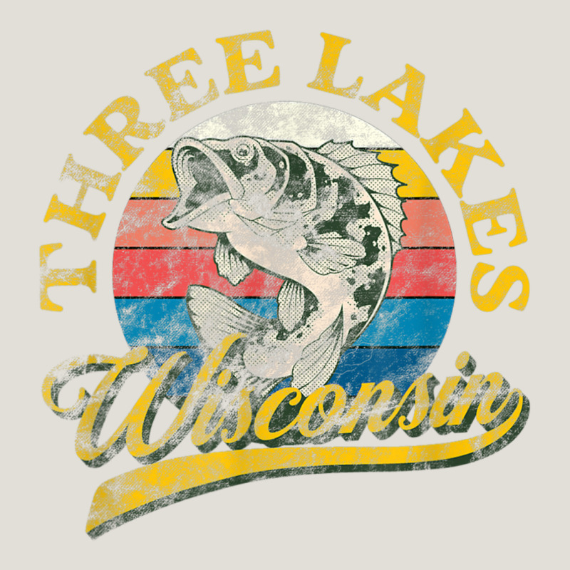 Three Lakes Wisconsin Wi Fish Fishing Northern Wisconsin Heavy Core Tee by linhVisuals | Teevron