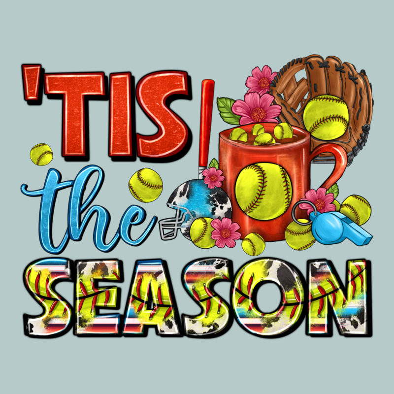 Tis The Season  Softball Coffee Mug Heavy Core Tee by FaDigitalArtStudio | Teevron