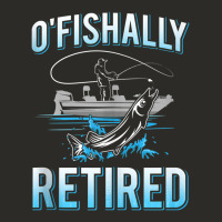 Ofishally Retired Fishing Men Heavy Core Tee | Teevron