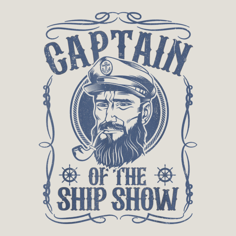 Mens Funny Captain Of The Ship Show Boating Pontoon Boat Gift T Shirt Heavy Core Tee by linhVisuals | Teevron