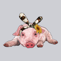 Baby Pig With Cowhide Ribbon Heavyweight Sweatshirt | Teevron