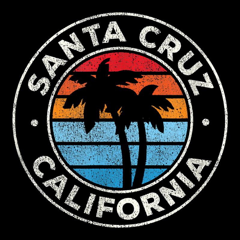 Santa Cruz California Ca Vintage Graphic Retro 70s T Shirt Heavy Core Tee by linhVisuals | Teevron