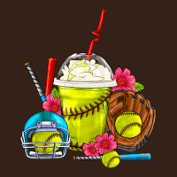 Softball Frappe Coffee Heavy Core Tee | Teevron