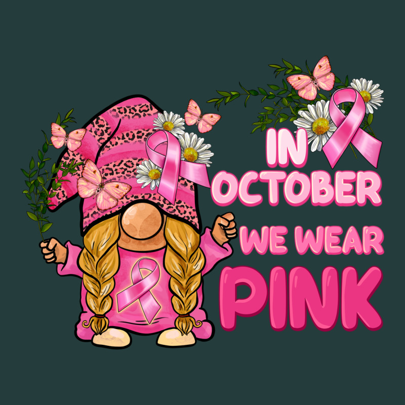 In October We Wear Pink Gnome Classic Tee by BarkalooDesign | Teevron