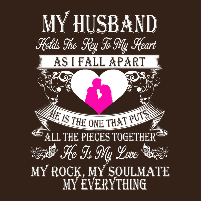 My Husband Holds The Key To My Heart Heavy Core Tee by linhVisuals | Teevron