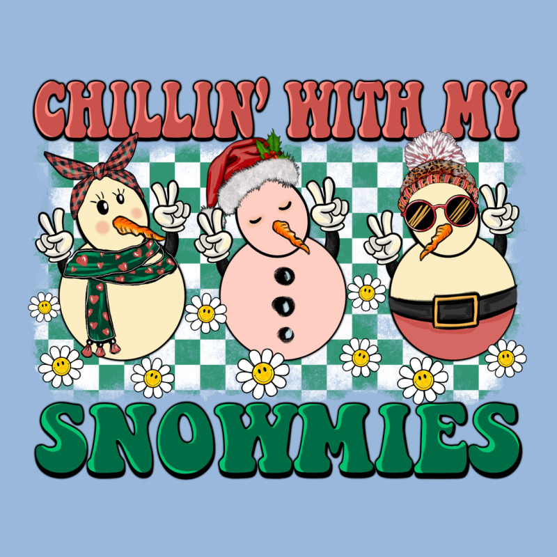 Chillin With My Snowmies Premium Hoodie by BarkalooDesign | Teevron