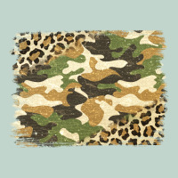 Leopard Camo Pattern Background Zipper Hoodie | Teevron