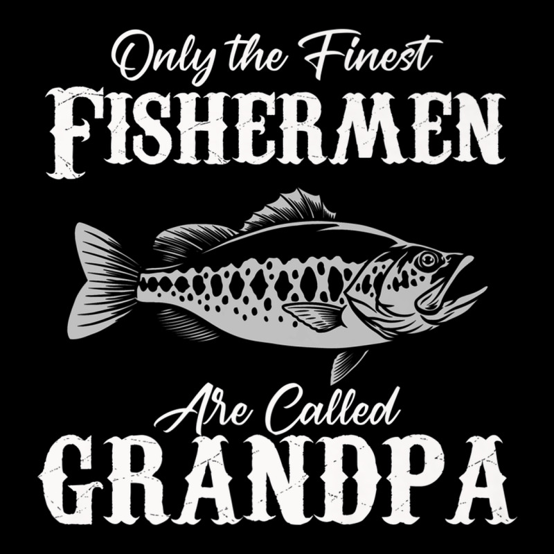 Mens Only The Finest Fishermen Grandad Premium Heavy Core Tee by linhVisuals | Teevron