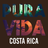 Costa Rica Pura Vida Toucan Tropical Surf Beach Vibes Tank Top Heavy Core Tee | Teevron