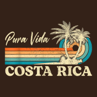 Costa Rica Retro Beach Vacation Costa Rica Souvenir Beach T Shirt Heavy Core Tee | Teevron