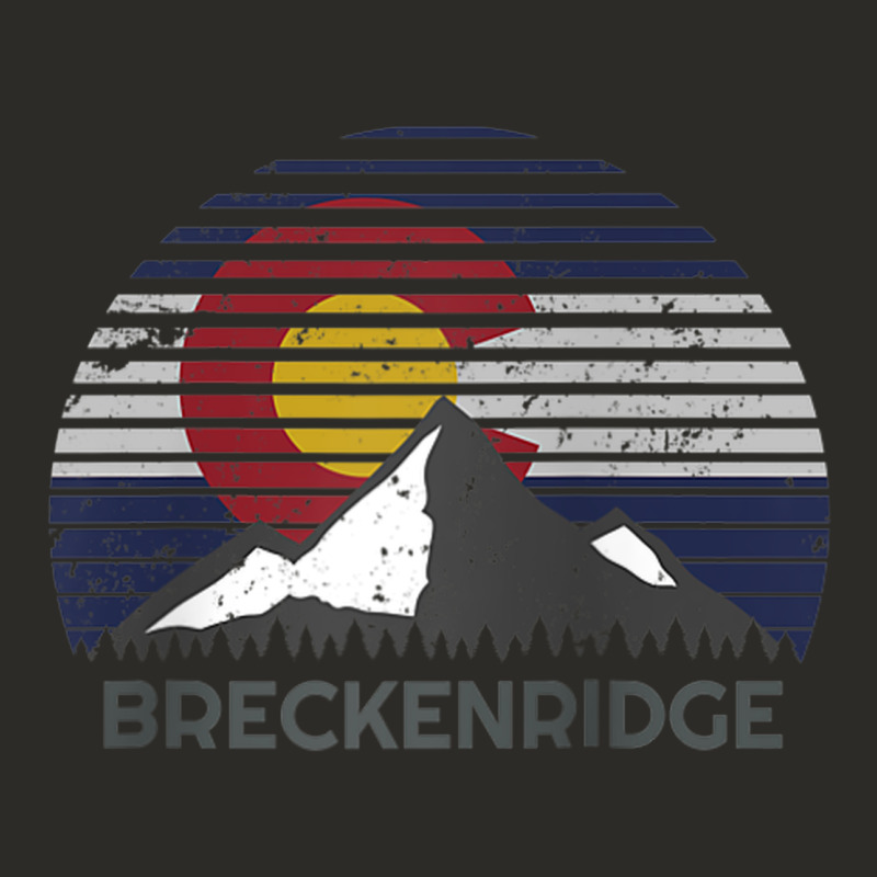 Breckenridge Colorado X Co Flag Mountain Peak Raglan Baseball Tee Heavy Core Tee by linhVisuals | Teevron