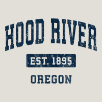 Hood River Oregon Or Vintage Sports Established Navy Design T Shirt Heavy Core Tee | Teevron