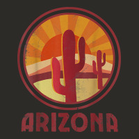 Arizona Cactus Sunset Scene Graphic T Shirt Heavy Core Tee | Teevron