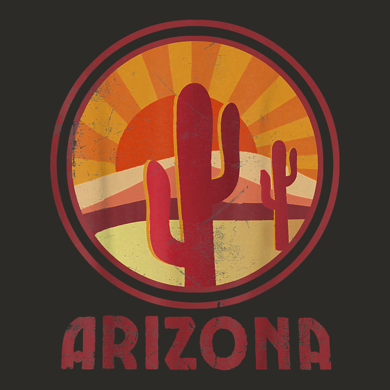 Arizona Cactus Sunset Scene Graphic T Shirt Heavy Core Tee by linhVisuals | Teevron