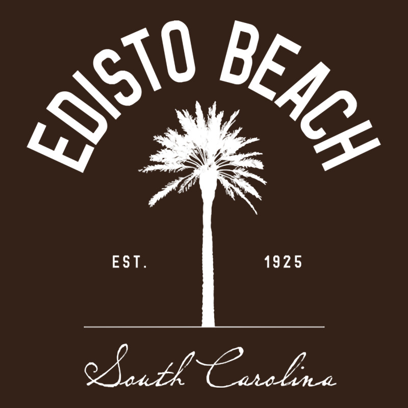 Edisto Beach Sc Palm Tree Edisto Beach Gift Pullover Hoodie Heavy Core Tee by linhVisuals | Teevron