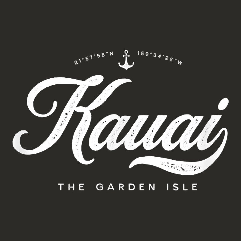 Kauai Hawaii Vintage Retro T Shirt Heavy Core Tee by linhVisuals | Teevron