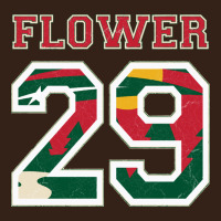 Flower 29 Wild Goalie Fleury Minnesota Pro Ice Hockey Design Heavy Core Tee | Teevron