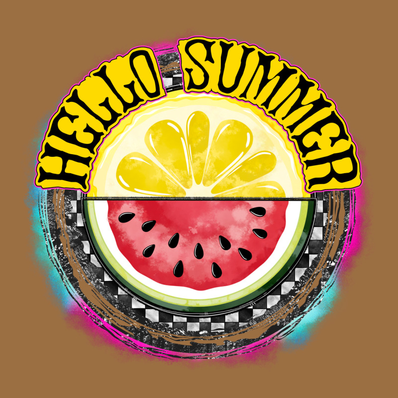 Hello Summer Vintage Tee by CowhideDigitalArt | Teevron