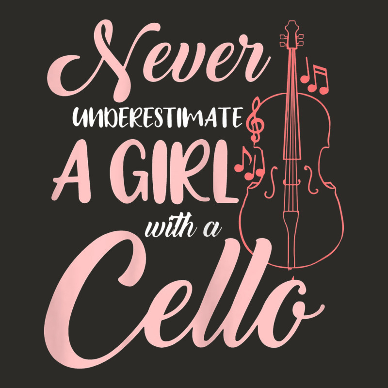 Never Underestimate A Girl With A Cello Heavy Core Tee by linhVisuals | Teevron