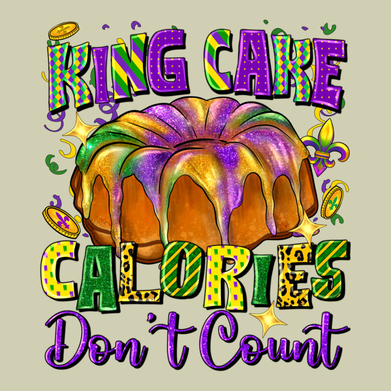 King Cake Calories Don't Count Heavy Core Tee by FaDigitalArtStudio | Teevron