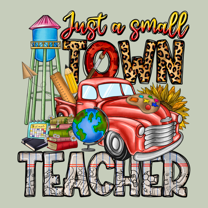 Just A Small Town Teacher Ladies Tee by CowhideDigitalArt | Teevron