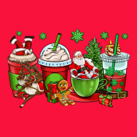 Christmas Santa Claus Coffee Cups Classic Tee | Teevron